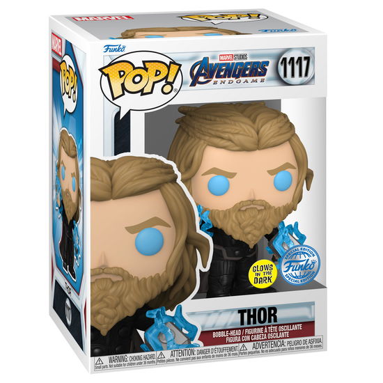 Cover for Marvel: Funko Pop! · Marvel: Funko Pop! - Thor Love And Thunder - Thor With Thunder (glow In The Dark) (Legetøj)