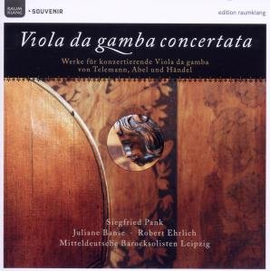 Viola Da Gamba Concertata - Telemann / Abel / Handel - Musique - RAUMKLANG - 4018767598063 - 15 juin 2010