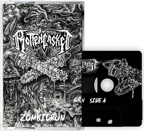 Cover for Rotten Casket · Zombicron (MC) (Kassette) (2023)