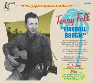 Cover for Terry Fell · Fireball Boogie- The California Acetates And More (CD) (2024)