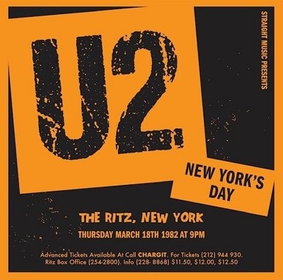 Cover for U2 · New York's Day 1982 (CD) [Japan Import edition] (2023)