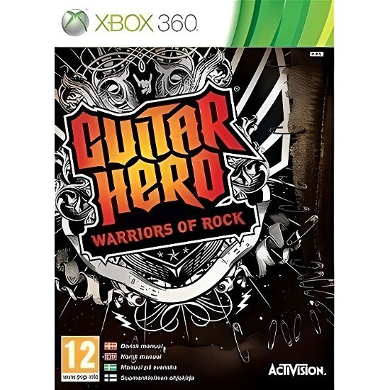 Cover for Activision Blizzard · Guitar Hero: Warriors of Rock (X360)
