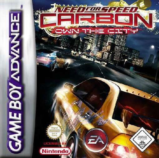 Cover for Game Boy Advance · Need for Speed - Carbon Own the City (PS4)