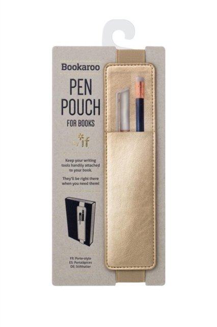 Cover for Bookaroo Pen Pouch - Gold (Taschenbuch) (2024)