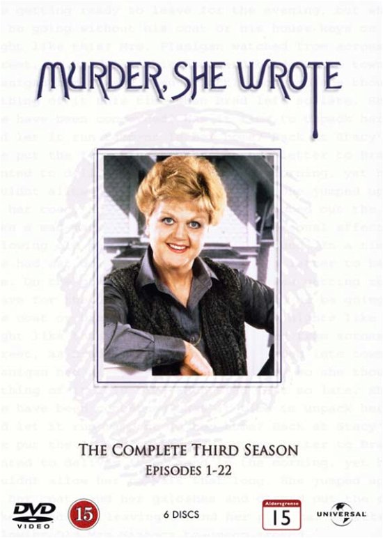 Murder She Wrote Season 3 - Hun Så et Mord - Film - JV-UPN - 5050582837063 - 28. juni 2011