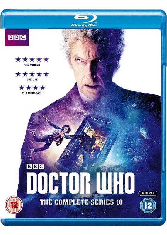Cover for Doctor Who Comp S10 BD · Doctor Who Series 10 (Blu-ray) (2017)