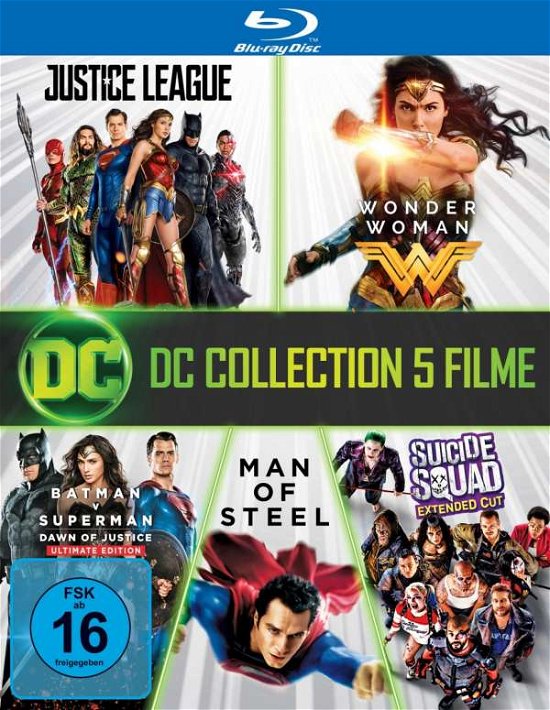 Dc 5-film-collection - Ben Affleck,henry Cavill,amy Adams - Movies -  - 5051890317063 - August 18, 2021