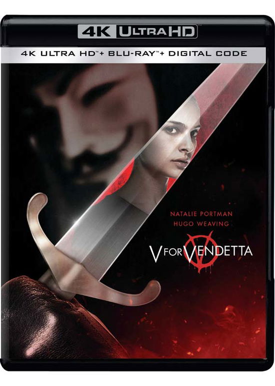 Cover for V For Vendetta (4K Ultra HD) (2020)