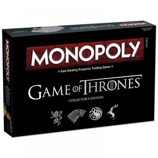 Monopoly - Game of Thrones Collectors edition -  - Brætspil -  - 5053410001063 - 2016