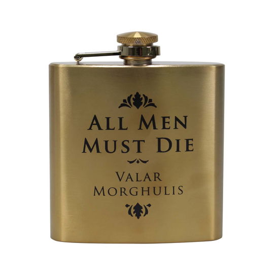 Hip Flask - All Men Must Die - GAME OF THRONES - Produtos - GAME OF THRONES - 5055453468063 - 1 de dezembro de 2019