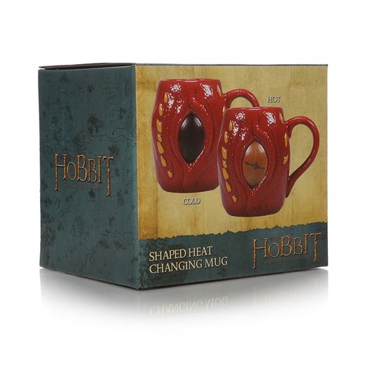 Cover for The Hobbit · The Hobbit Smaug Shaped Heat Changing Mug (Paperback Book) (2023)