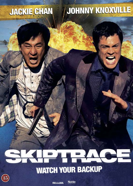 Cover for Jackie Chain / Johnny Knoxville · Skiptrace (DVD) (2017)