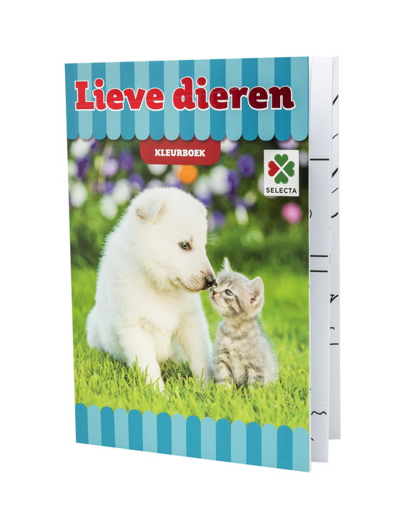 Kleurboek Lieve Dierenvrienden - Selecta - Other -  - 6416739546063 - 