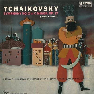 Cover for Pyotr Ilyich Tchaikovsky  · Symphony (VINYL)