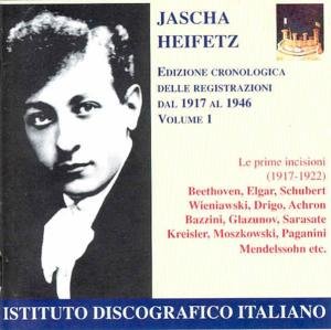 Violin Recital - Jascha Heifetz - Musikk - IDIS - 8021945000063 - 27. august 1999