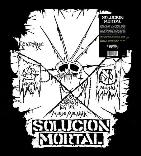 Cover for Solucion Mortal · Solucion Mortal (Yellow Vinyl) (LP) (2022)