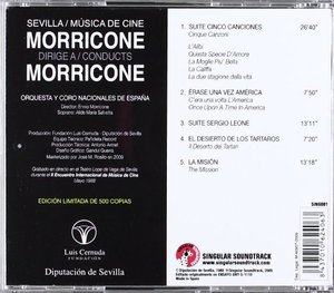 Cover for Ennio Morricone · Morricone Conducts Morricone (CD) (2020)