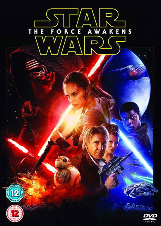 Cover for Star Wars: the Force Awakens (DVD) (2016)