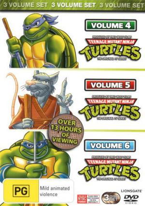 Teenage Mutant Ninja Turtles-volume 4-6 - Teenage Mutant Ninja Turtles - Elokuva -  - 9317731103063 - 