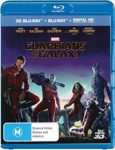 Cover for Guardians Of The Galaxy (3d Brd) (Blu-Ray)