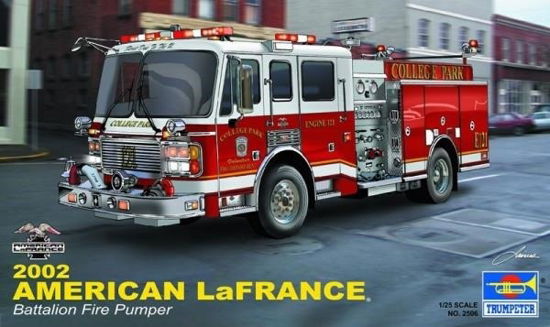 Cover for Trumpeter · 1/25 American La France Eagle Fire Pumper 2002 (Legetøj)