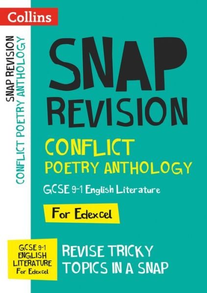 Cover for Collins GCSE · Edexcel Conflict Poetry Anthology Revision Guide: Ideal for the 2025 and 2026 Exams - Collins GCSE Grade 9-1 SNAP Revision (Paperback Book) (2019)