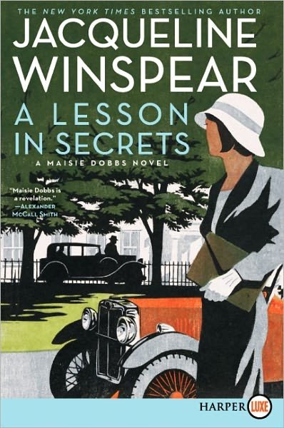Cover for Jacqueline Winspear · A lesson in secrets (Bok) [1st HarperLuxe edition] (2011)