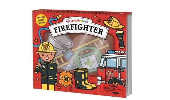 Cover for Roger Priddy · Let's Pretend: Firefighter Set: With Fun Puzzle Pieces - Let's Pretend (Board book) (2015)