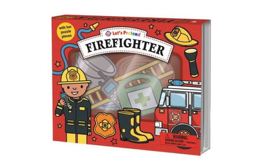 Cover for Roger Priddy · Let's Pretend: Firefighter Set: With Fun Puzzle Pieces - Let's Pretend (Board book) (2015)