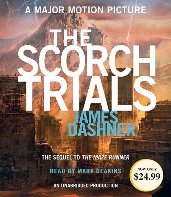 Cover for James Dashner · The Scorch Trials (Maze Runner Series #2) (CD) (2015)