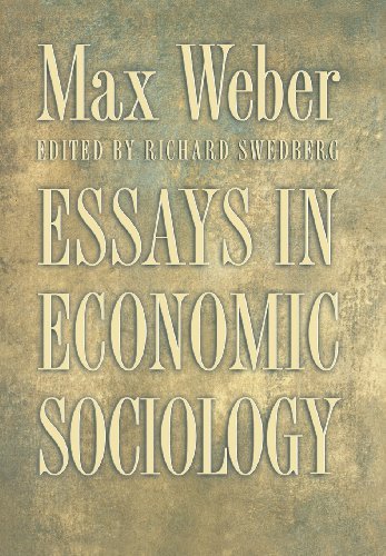 Cover for Max Weber · Essays in Economic Sociology (Inbunden Bok) [First edition] (1999)