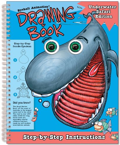 Eyeball Animation Drawing Book: Underwater Safari Edition (Eyeball Animation Drawing Books) - Jeff Cole - Książki - Accord Publishing, a division of Andrews - 9780740781063 - 1 czerwca 2009