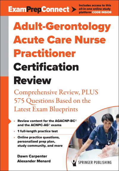 Cover for Dawn Carpenter · Adult-Gerontology Acute Care Nurse Practitioner Certification Review (Book) (2023)