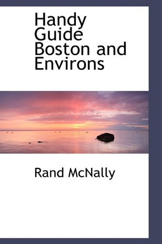 Cover for Rand Mcnally · Handy Guide Boston and Environs (Gebundenes Buch) (2009)