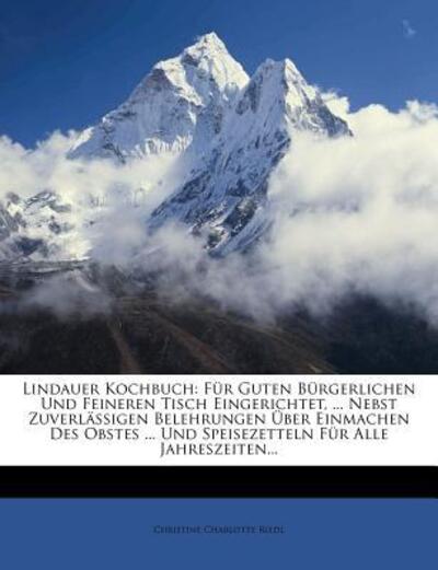 Lindauer Kochbuch. - Riedl - Książki -  - 9781273020063 - 