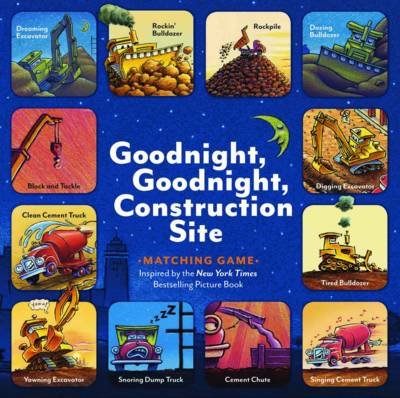 Goodnight, Goodnight, Construction Site Matching Game - Sherri Duskey Rinker - Andet - Chronicle Books - 9781452111063 - 25. juli 2012