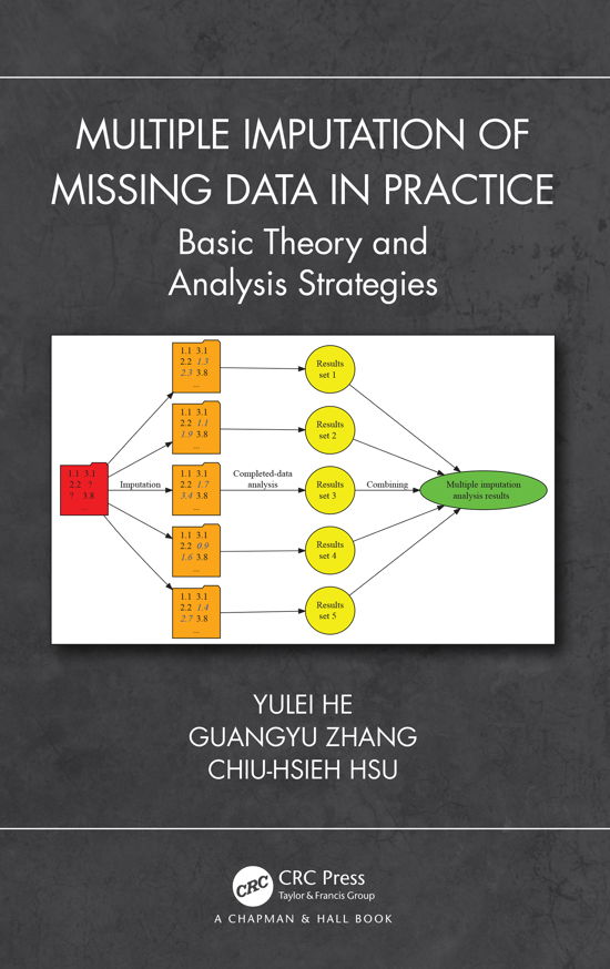 Cover for Yulei He · Multiple Imputation of Missing Data in Practice: Basic Theory and Analysis Strategies (Hardcover Book) (2021)