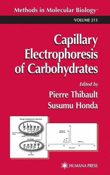 Cover for Pierre Thibault · Capillary Electrophoresis of Carbohydrates - Methods in Molecular Biology (Paperback Book) [Softcover reprint of hardcover 1st ed. 2003 edition] (2010)