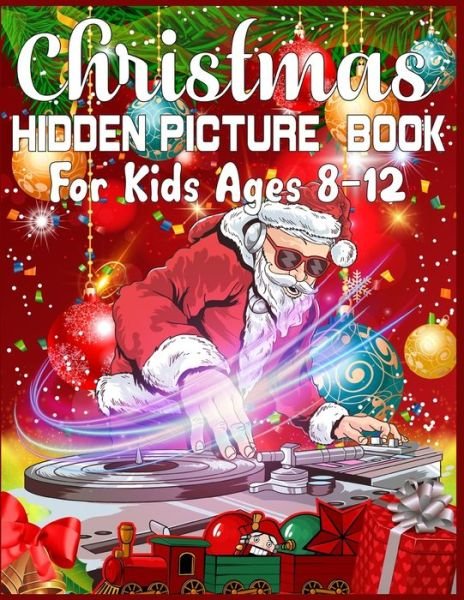 Cover for Sk Publishing · Christmas Hidden Picture Book For Kids Ages 8-12 (Pocketbok) (2019)