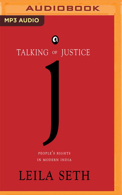 Cover for Leila Seth · Talking of Justice (Audiobook (CD)) (2019)