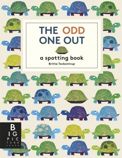 Cover for Britta Teckentrup · The Odd One Out: A Spotting Book - Britta Teckentrup (Paperback Book) (2023)