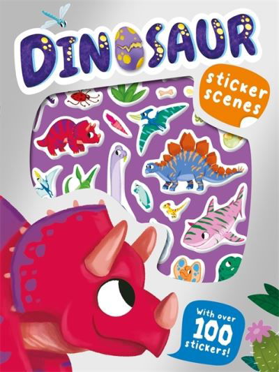 Cover for Igloo Books · Dinosaur Sticker Scenes - Sticker and Activity Book (Paperback Book) (2024)