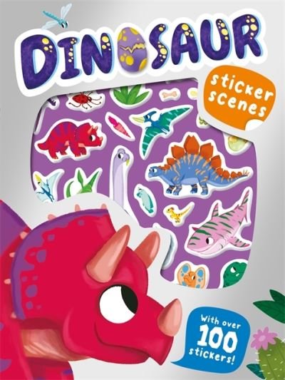 Cover for Igloo Books · Dinosaur Sticker Scenes - Sticker and Activity Book (Paperback Book) (2024)