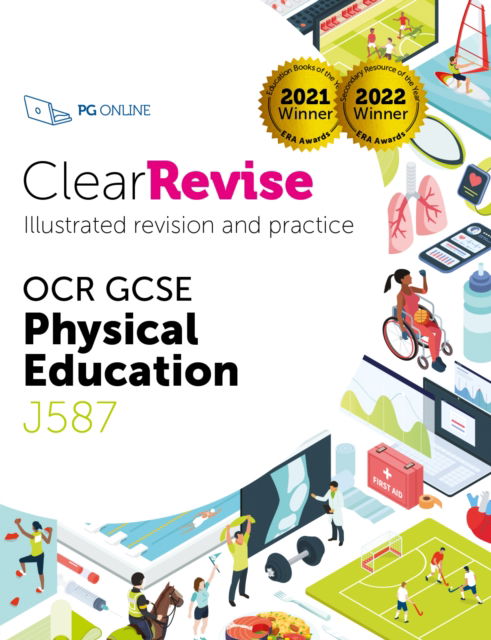 Cover for ClearRevise OCR GCSE Physical Education J587 (Taschenbuch) (2023)