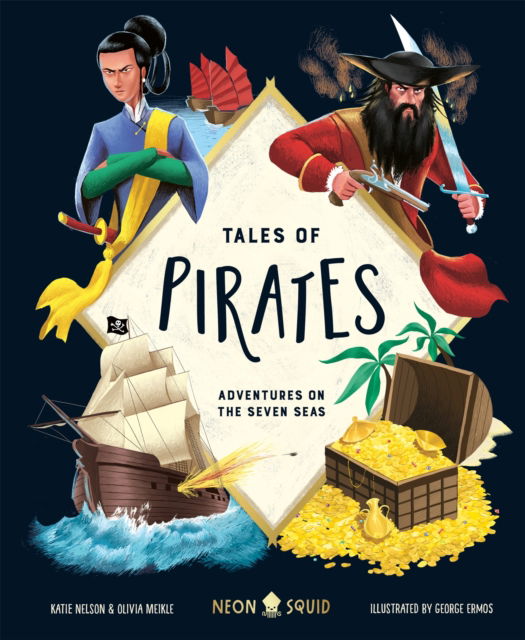 Tales of Pirates: Adventures on the Seven Seas - Tales of - Olivia Meikle - Livros - Priddy Books - 9781916745063 - 2 de outubro de 2025