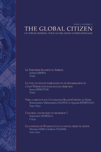 Cover for Global Citizen · The Global Citizen: Tome 1: Numero 1 (Paperback Bog) [French edition] (2014)