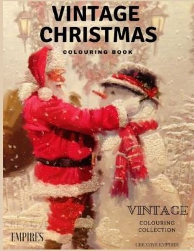 Cover for Shea Hurst McGowan · Vintage Christmas Colouring (Paperback Bog) (2017)