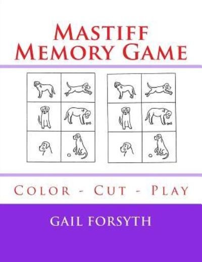 Cover for Gail Forsyth · Mastiff Memory Game (Pocketbok) (2018)