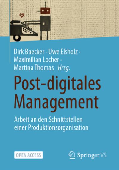 Cover for Dirk Baecker · Post-digitales Management (Paperback Book) (2023)