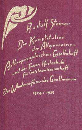 Cover for Rudolf Steiner · Konstitution D.allg.anthrop. (Book)